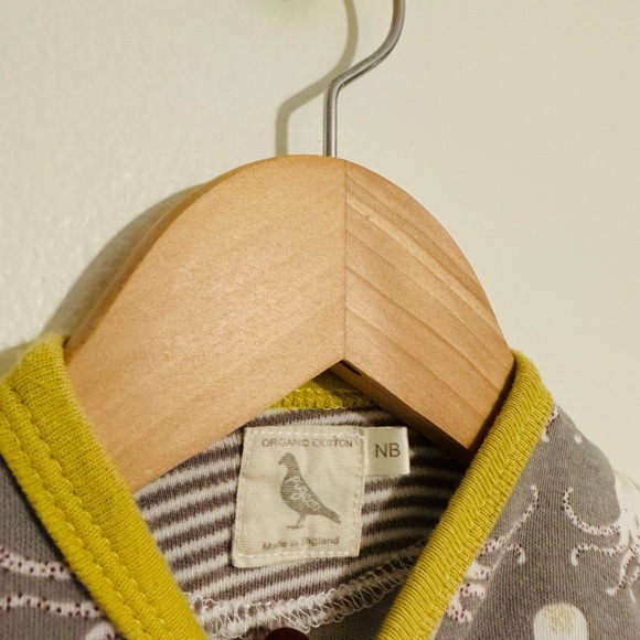 Organic Cotton Snap Onsie - Picture 2 of 3